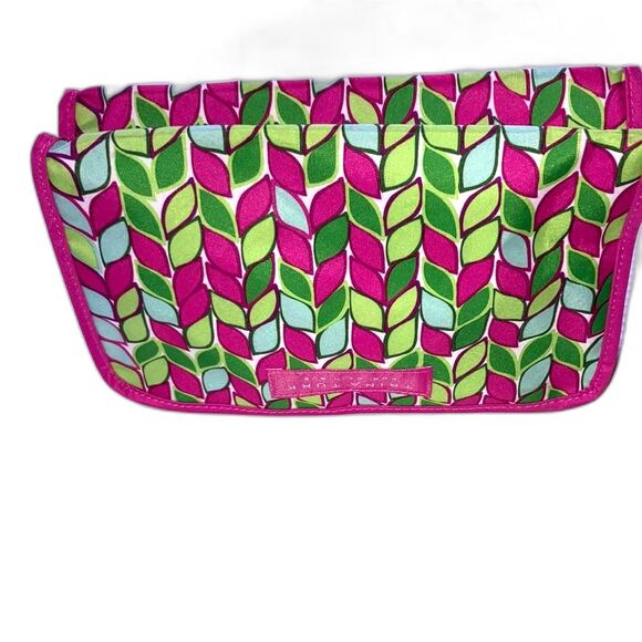 TRINA TURK Clinique Collab Cosmetic Makeup Zipper Travel Bag 10 x 7 x 2.75 in - Picture 11 of 12